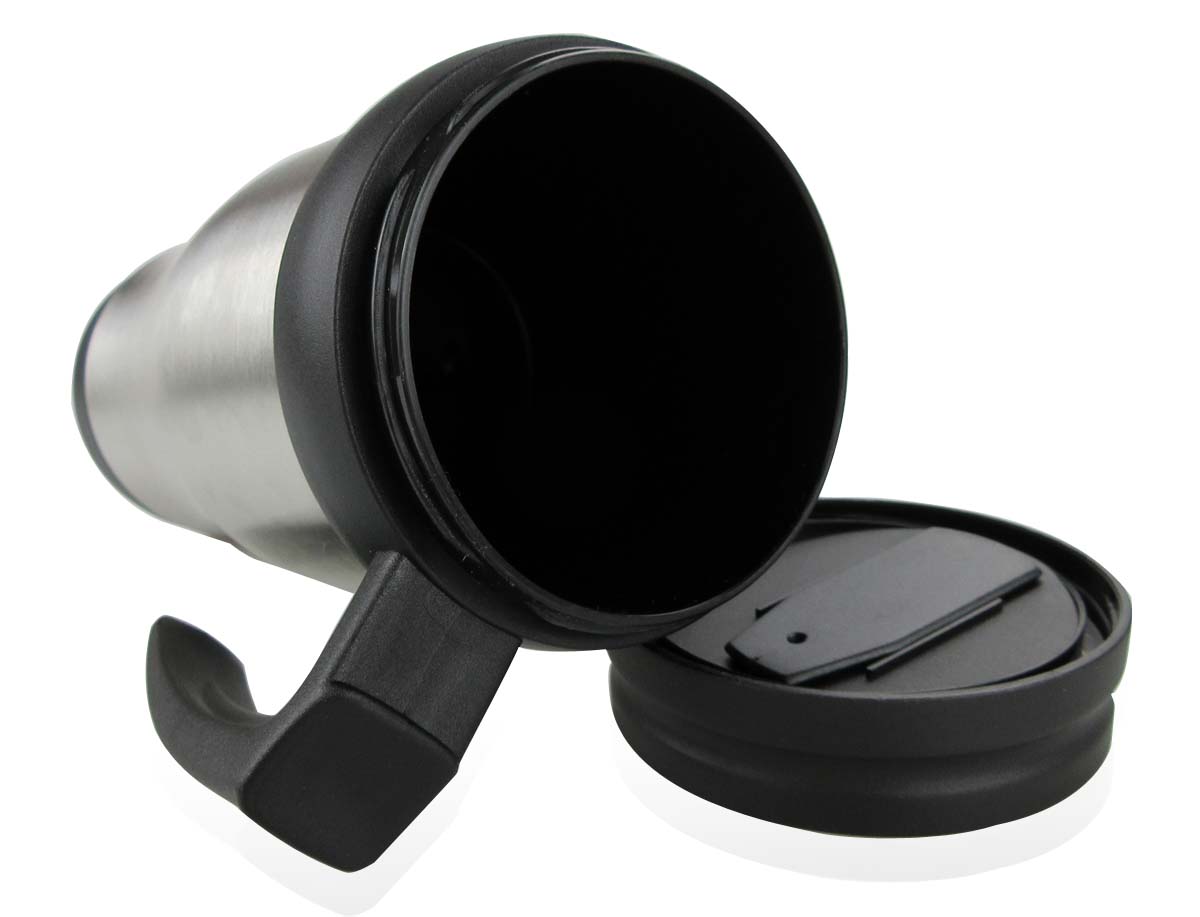 15 Oz. Sporty Double Wall Stainless Steel Travel Mugs