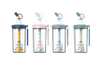 15.6OZ 460ML Plastic Bottle Straw Mixing Cups
