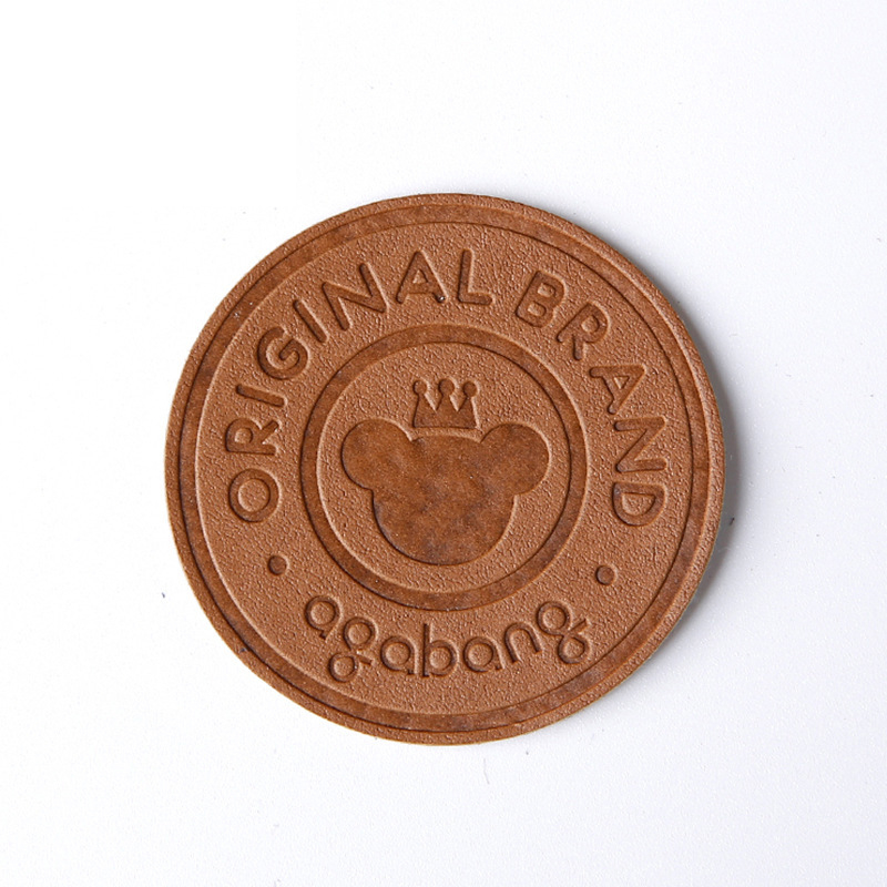 2.5" Faux Leather Patches