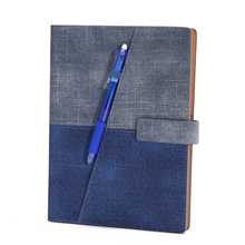 Reusable A5 Notebooks Executive Leather Cover Microfiber Eraser Cloth Remarkable Notepad with Erasable Pen