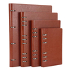 A6 Business Flip Notepad Leather Cover