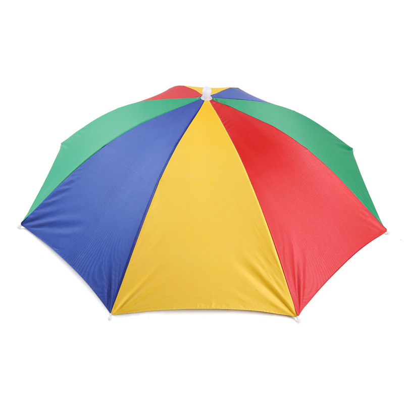 Rainbow Umbrella Hat