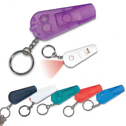 Whistle LED Key Chain