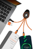 LED Luminous Logo 5-in-1 Data Cable