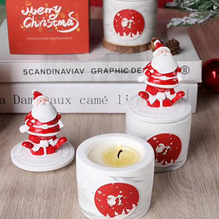 Christmas Scented Candle Santa Claus