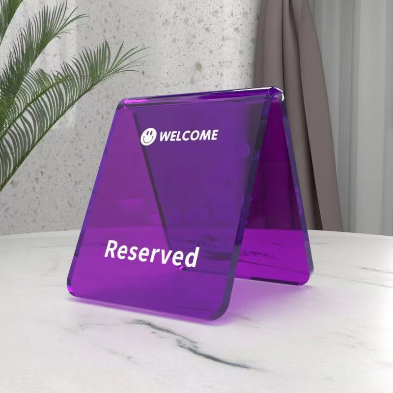 Double-sided tabletop display