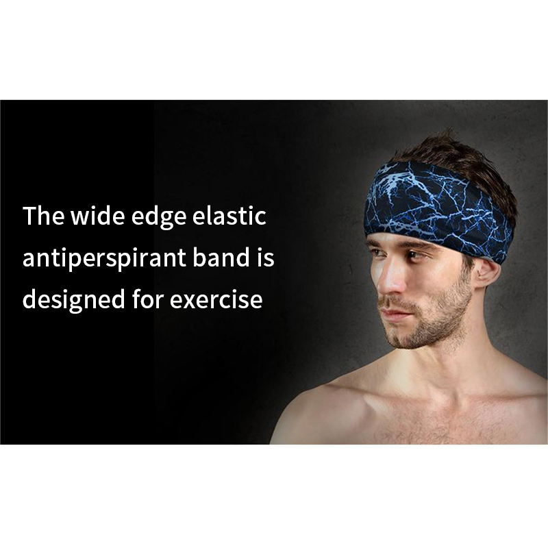 Athletic Hair With a Sweat Band Breathable