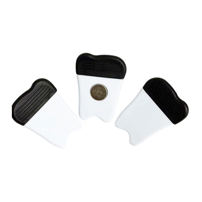 Plastic Tooth Shape Clip With Magnet