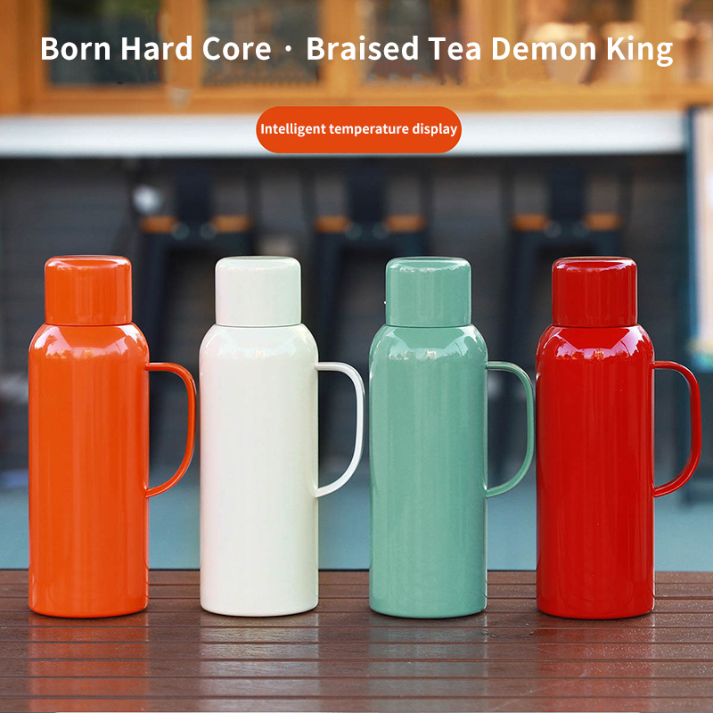 Stainless Steel Temperature Measuring Digital Display Smart Thermos Cup