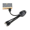 One Drag Three Keychain Charging Cable