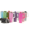 Customized Diamond Studded 40oz Insulated Tumbler