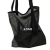 Openwork Mesh Tote Bag