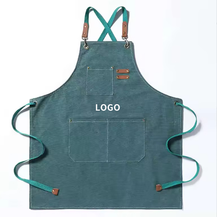 Waterproof And Oil-proof Canvas Cotton Work Apron