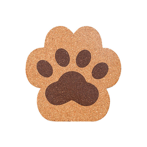 Cute Cartoon Style Home Cork Insulated Coasters