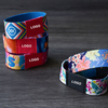 Disposable Wristband Ticket Printed Webbing Concert Entry