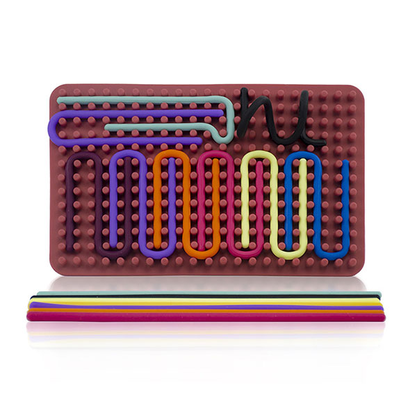 Children's Puzzle Relief Toy Silicone Sensory Activity Board