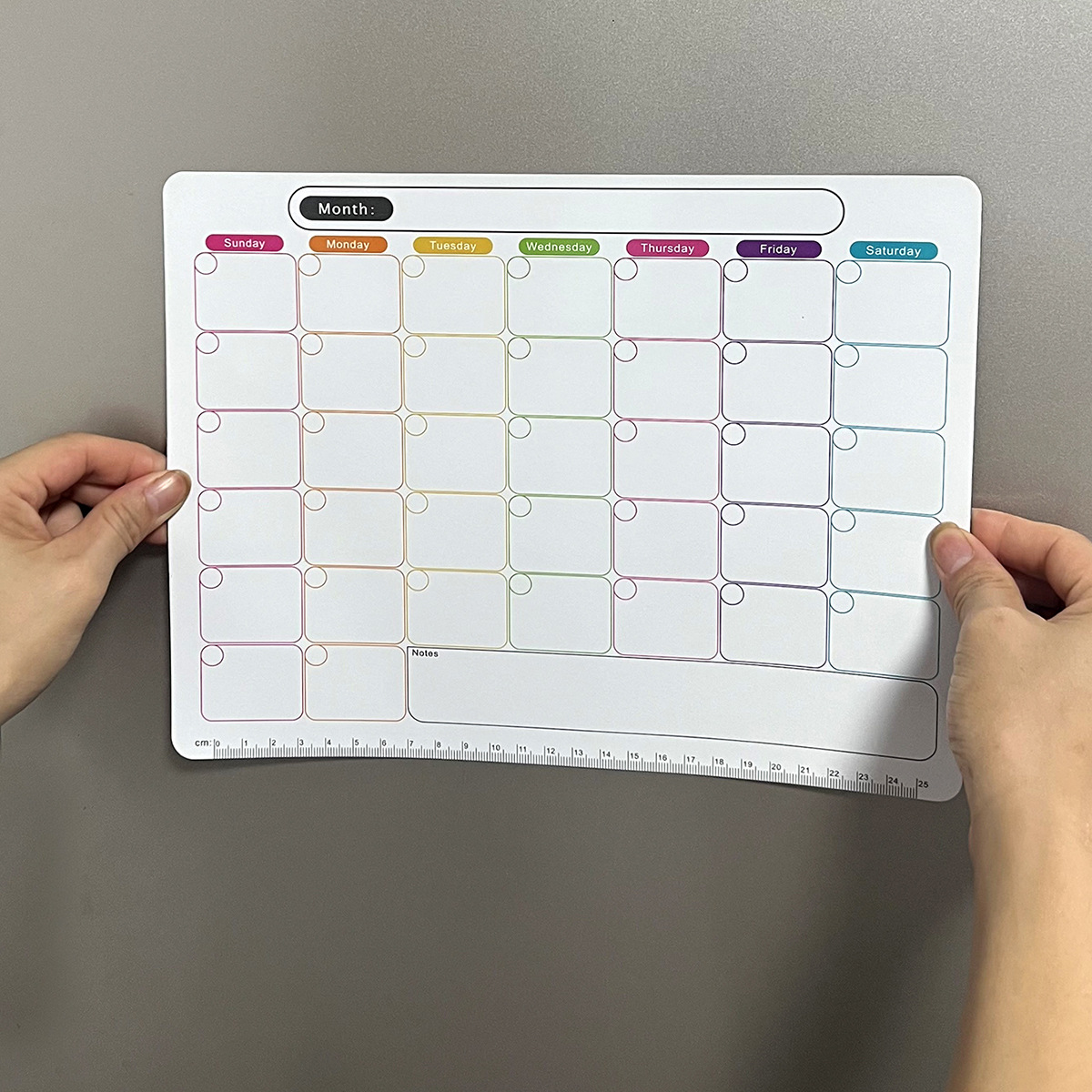 Refrigerator Magnet Planner