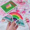 2024 Custom Fun Rainbow Cloud Party Sunglasses