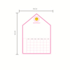 House-Shaped Magnetic Dry Erase Fridge Memo Board Whiteboard