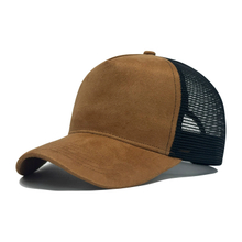 Five-Panel Suede Mesh Baseball Caps Hats