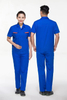 Utility Work Jacket Shirt Workwear Set Short Sleeve