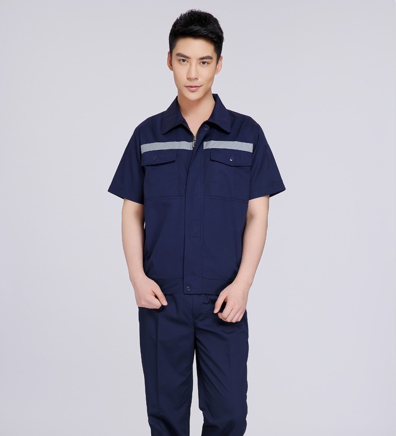 Reflective Shirt Workwear Set High Visibility Work Jacket