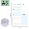 A5 Magnetic Tearable Daily Planner Pad To-Do List Fridge