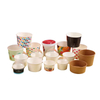 25oz Salad Pasta Kraft Paper Bowls Food Containers