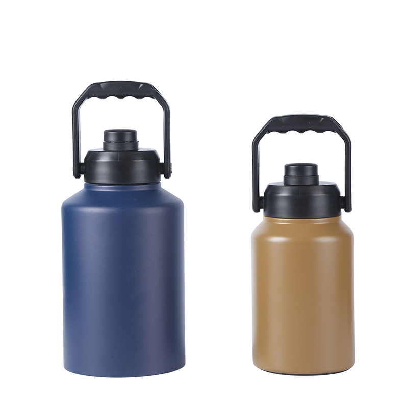 64oz Insulated Stainless Steel Outdoor Travel Jug Ice Bucket