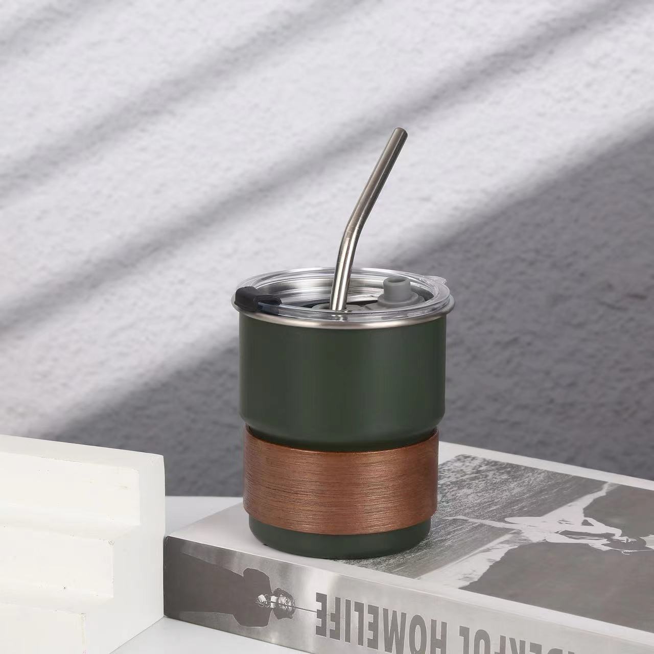 Stainless Steel Camping Cup With Lid
