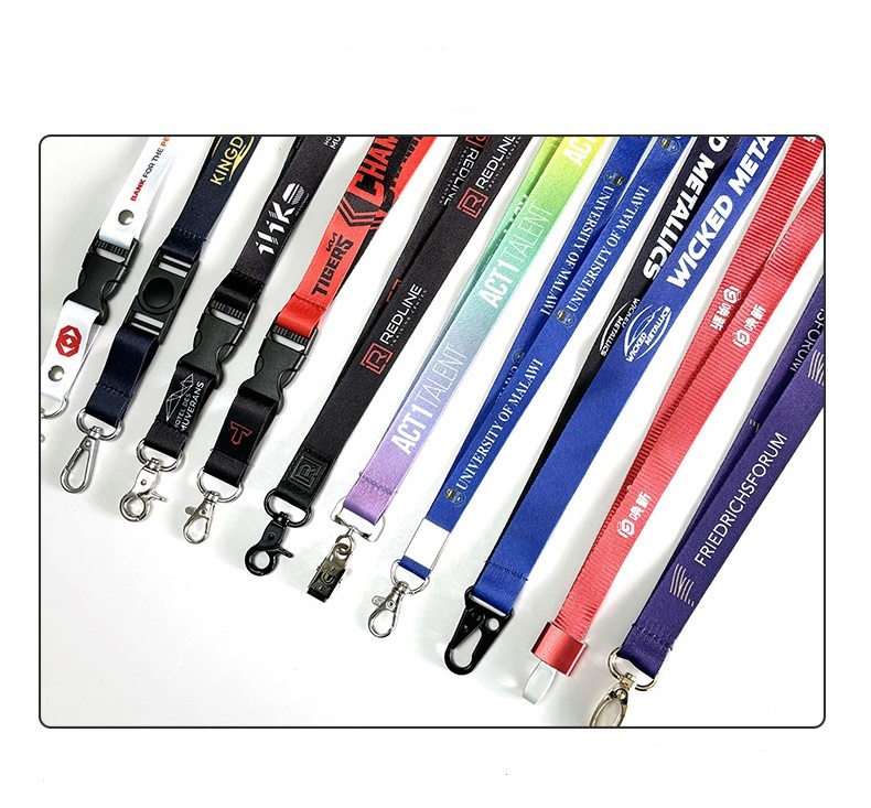 Custom Polyester Sublimation Lanyard/Badge Reel