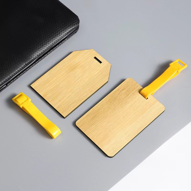 Wooden Luggage Tags