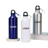 25oz Portable Aluminum Sports Water Bottle with Carabiner