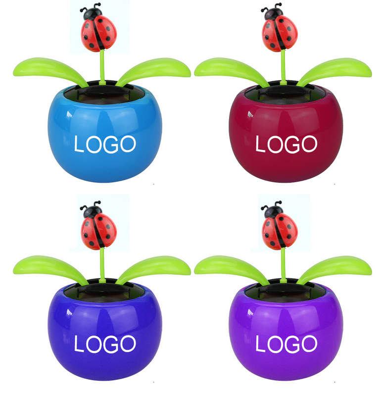 Novelty Toys Car Decor Solar Powered Dancing Flower