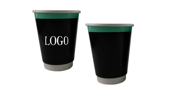 12 oz. Double Wall Paper Cup Cold Hot 