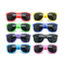  Customized Logo Printed Solid Color Sunglasses